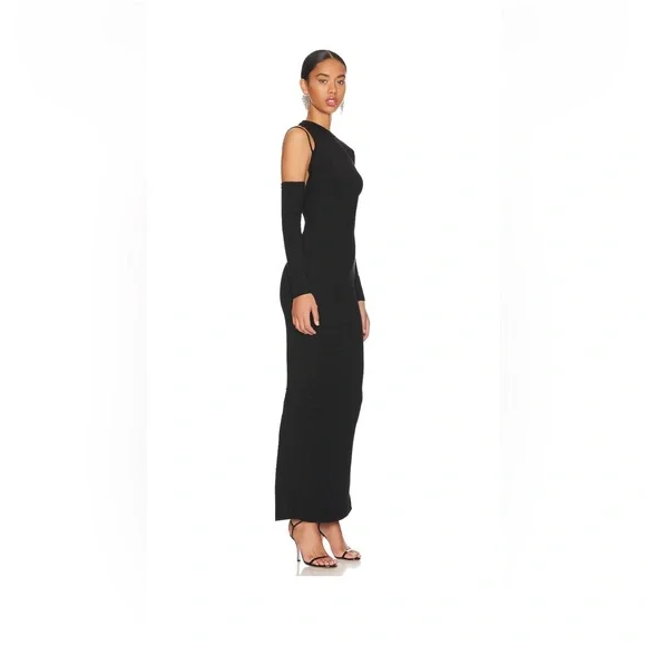 superdown Margo Open Back Gown in Black NWT - Picture 2 of 5